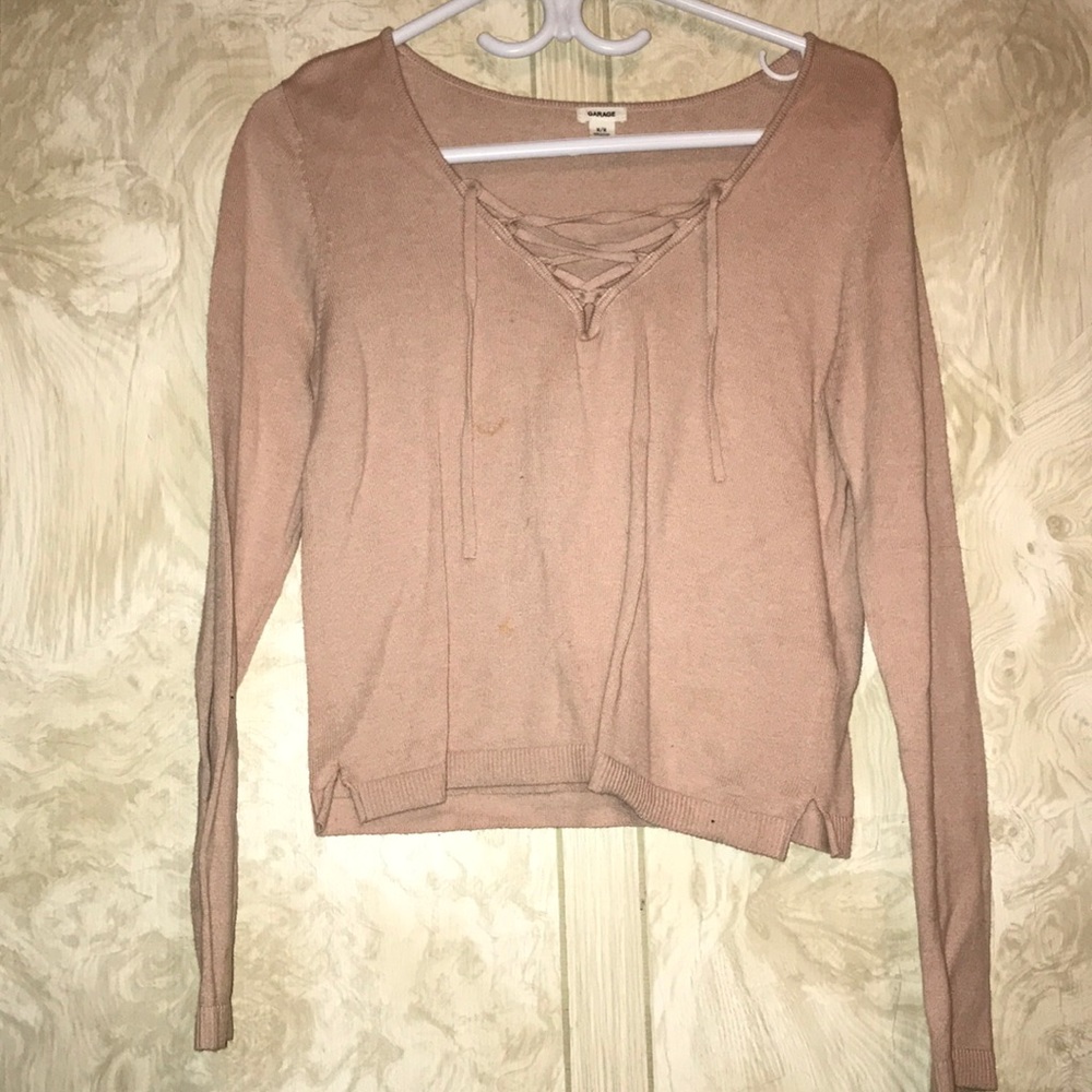 Pinkish sweater
